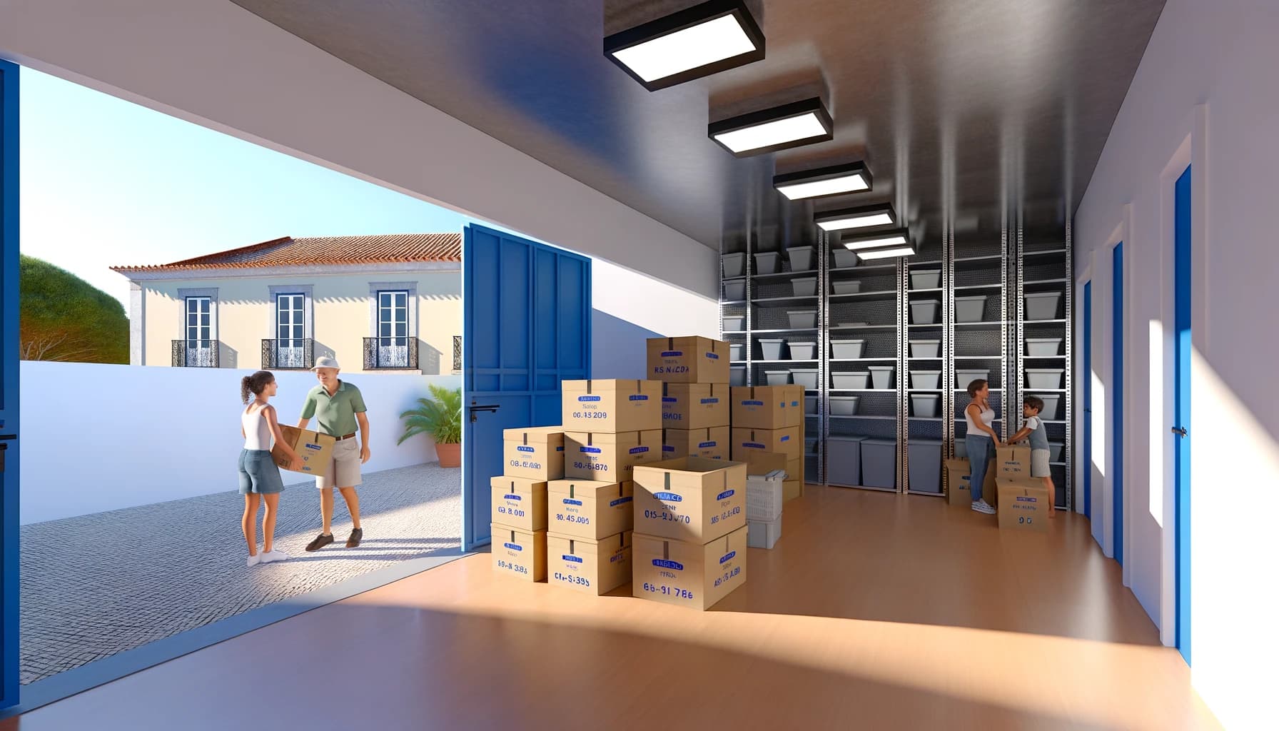 Illustrative image: Self Storage in Lisbon: The Complete Guide to Choosing the Best Option