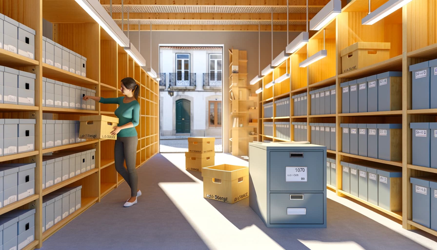 Imagen ilustrativa: Self Storage Lisboa: La Guía Completa para Almacenamiento en la Capital