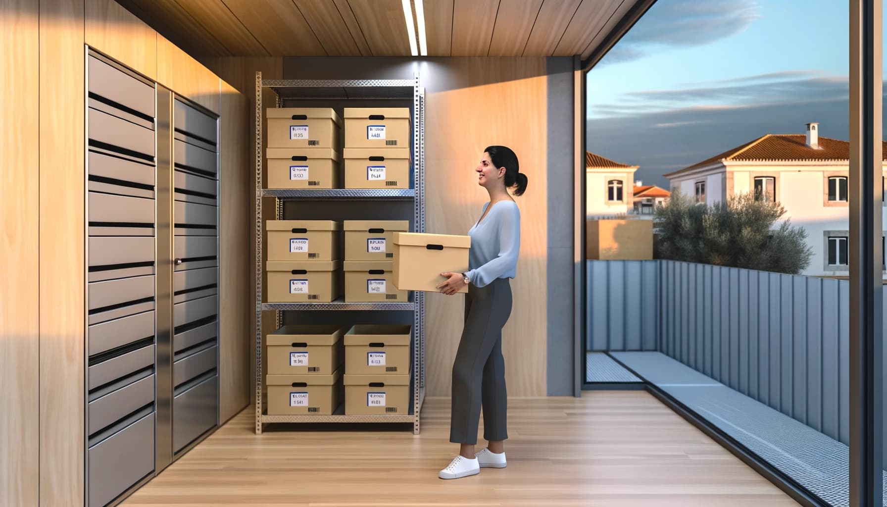 Illustrative image: Self Storage Lisbon: Where to Find the Best Units