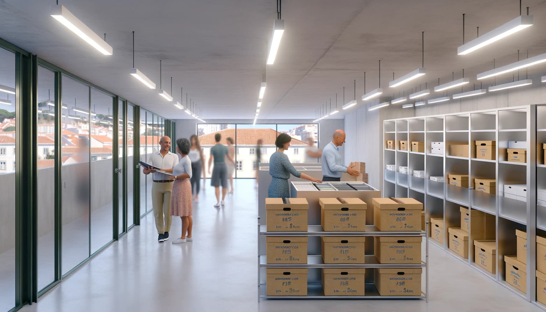 Imagen ilustrativa: Self Storage Cerca de Mí: Cómo Encontrar la Mejor Solución en Lisboa