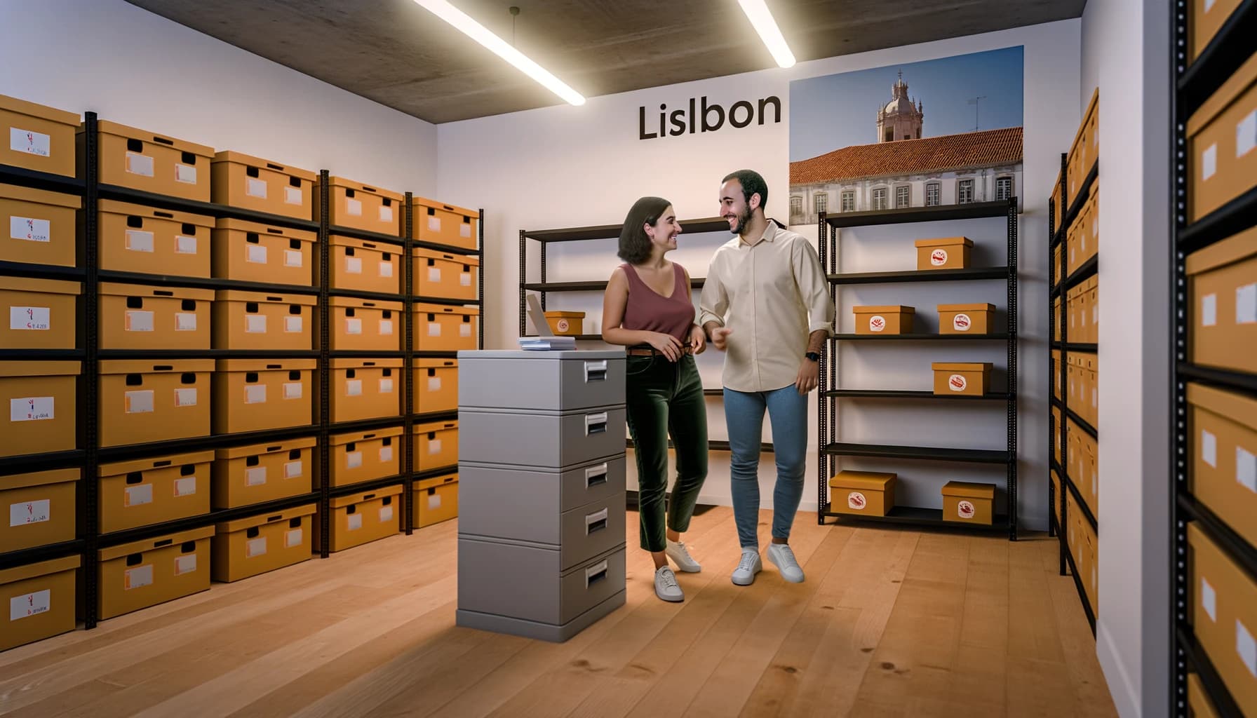 Imagem ilustrativa: Self Storage Preços em Lisboa: Guia Completo para Economizar