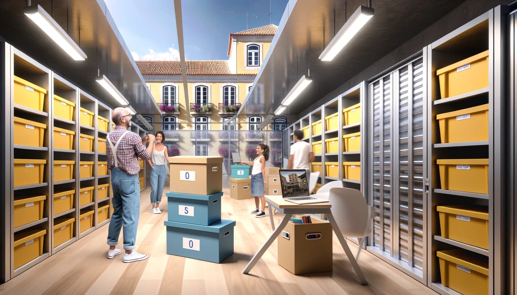 Illustrative image: Self Storage Prices: Complete Guide to Choosing the Best Option in Lisbon