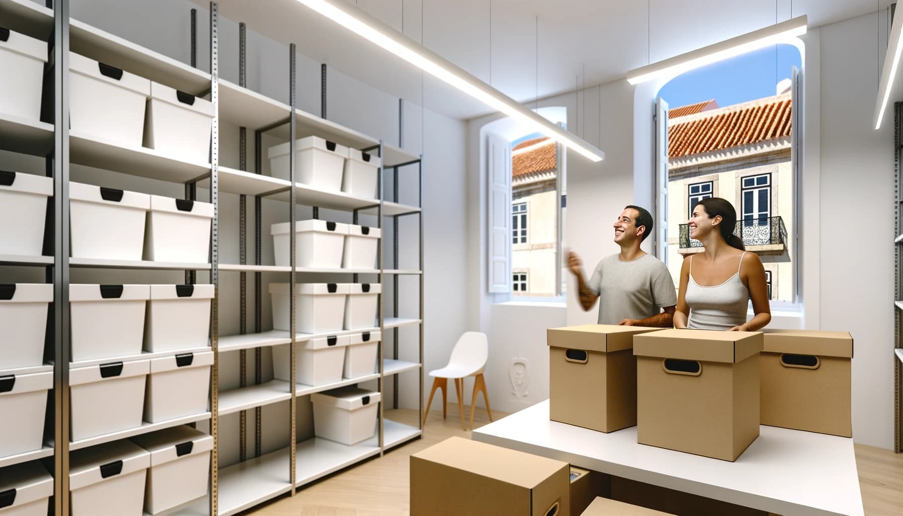 Imagem ilustrativa: Self Storage Preços: Quanto Custa em Lisboa e Almada?