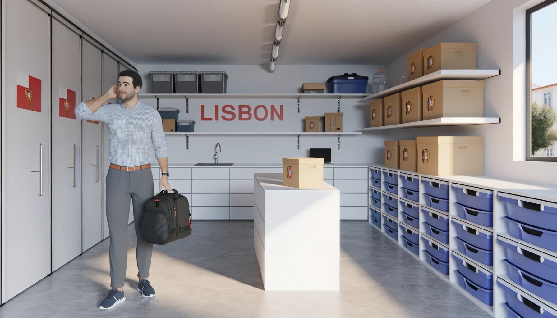 Imagem ilustrativa: Self Storage Preços: Tudo o Que Precisa Saber em Lisboa